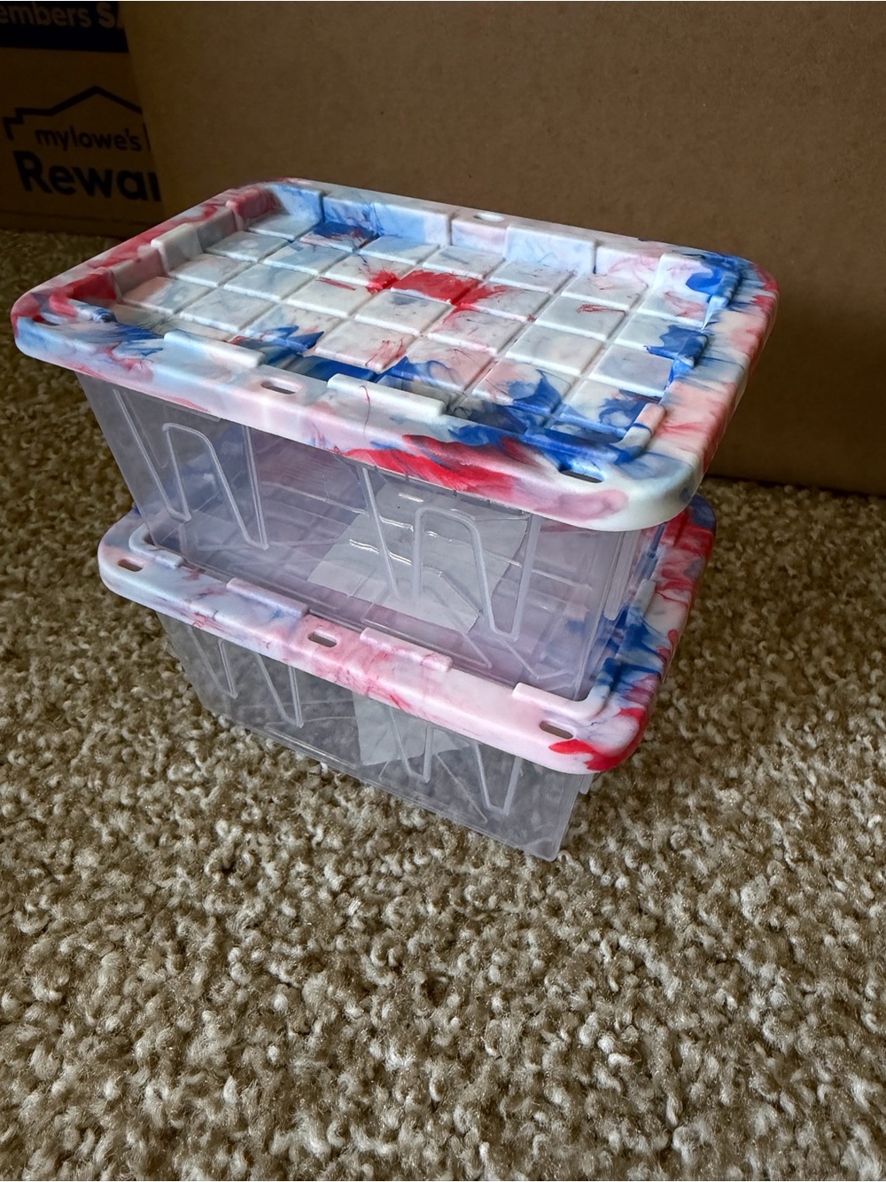 Lowes Project Source Tie Dyed Teenie Tote